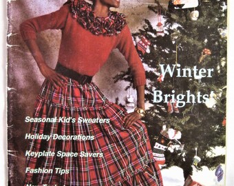 Fashion Knits for Keyplate Knitters Winter 1988