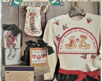 Daisy Kingdom Country Cut-Outs Appliques Tis The Season #19114