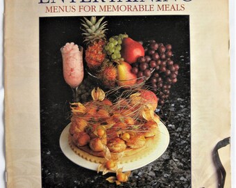 Elegant Entertaining Menus for Memorable Meals Booklet