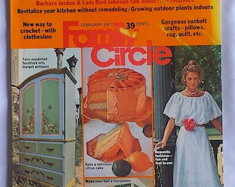 Family Circle Magazine February 1977