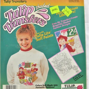 Tulip Shaded Iron On Transfers Christmas Collection Santa&#39;s Elves No. ST4