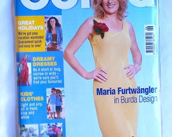 Burda World of Fashion Magazine 6/2001 English Version