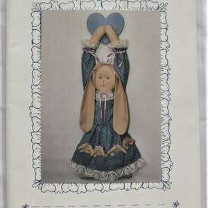 Sew Special Pattern Upsy Daisy Bunny 29" Door Knob or Peg Hanger