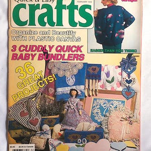 Quick & Easy Crafts Magazine June 1990