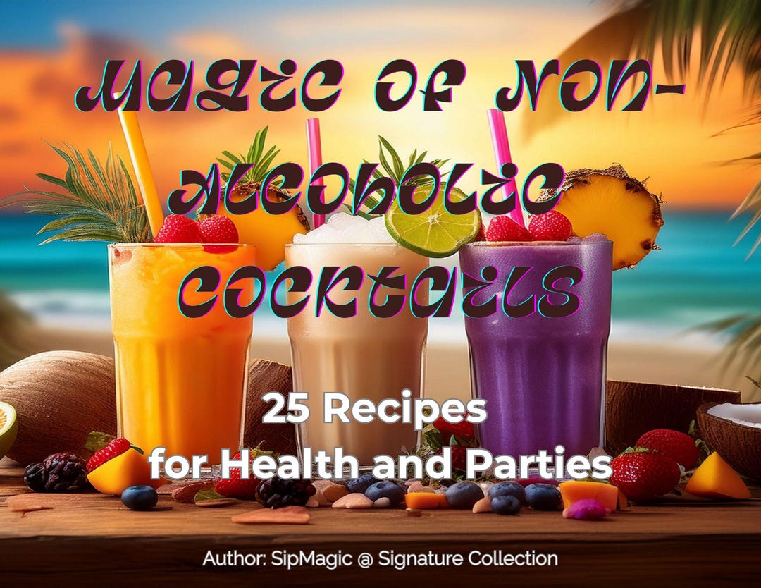 Mocktail Recipes.pdf 25 Mocktail Recipes, Non-alcoholic Cocktails, Party & Wellness Drinks ...