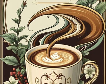 Guía de recetas de café inspiradas en Starbucks / Decoración de cafeterías (PDF)