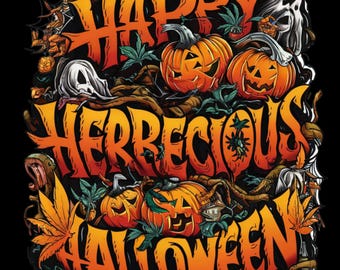 Halloween Clipart Bundle | Spooky Pumpkins, Witches, Ghosts (PNG Pack)