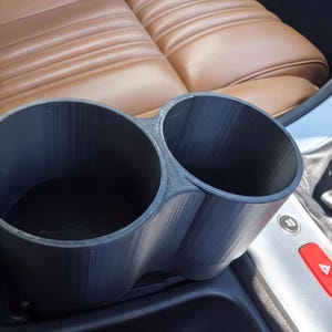 Dubbele bekerhouder: Alfa Romeo 159 voorstoel (op maat gemaakt)