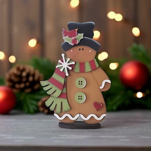 Wooden Victorian Gingerbread | Gingerbread | Christmas | Christmas Decoration | Christmas Decor | Laser Cut | Victorian