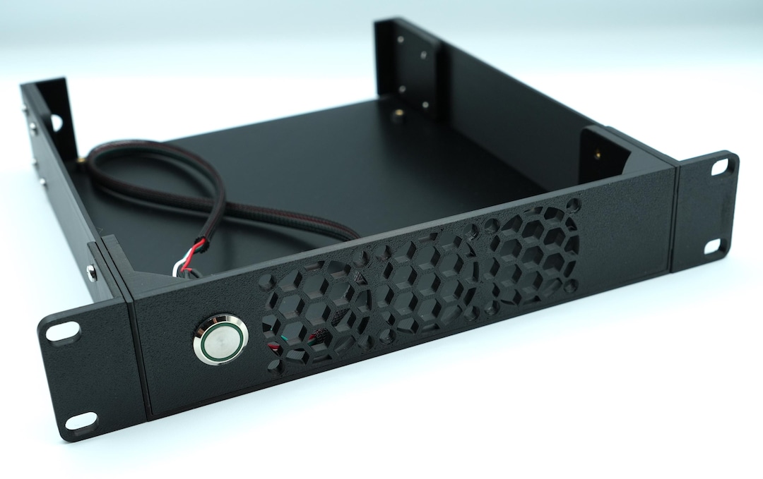Ps Case Server Rack 10 Zoll 1U Server Case – Mini-itx, Pico-psu, Front/rear Rack Mount ...