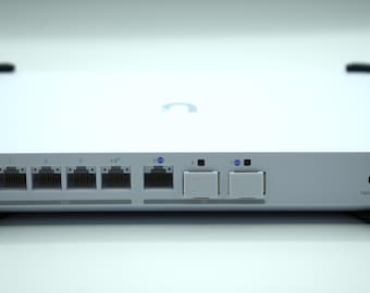 Wall Mount Desk Mount for Ubiquiti UniFi Cloud Gateway Ultra - PETG-HF - Screws Included - 3D Printed