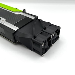 Nvidia Tesla Cooling Mounting Kit dual Fan M10 M40 P40