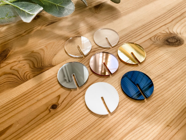 Acrylic Drink Tag BLANKS / Blank Drink Tag / Blank Glass Tags Etsy