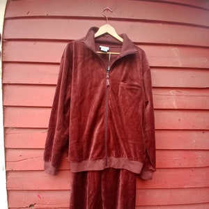 Irvine park velour jog suit outlet