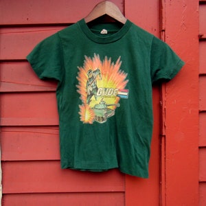 1989 Officiële Hasbro GI Joe Cartoon Kids T Shirt RARE Underoos L (10-12)