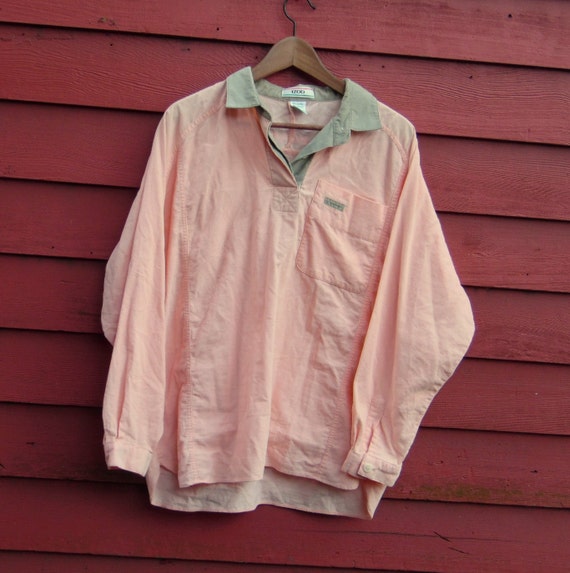 80s/90s Izod Fresh Bubblegum Pink Mens Vintage Pr… - image 4