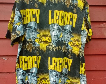 90s Hip Hop Legacy All Over Print Tshirt XL