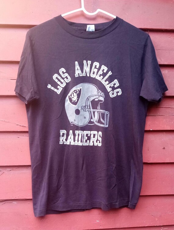 Vintage 80s raiders t - Gem