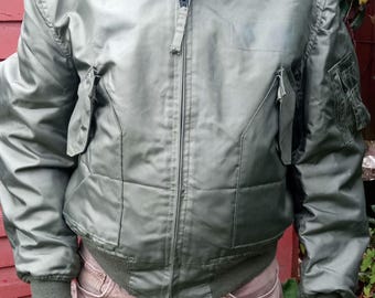 ALPHA INDUSTRIES N-2B Attached Hood Flight Jacket #1416 - Etsy ALPHA INDUSTRIES N-2B Attached Hood Flight Jacket #1416 - Etsy