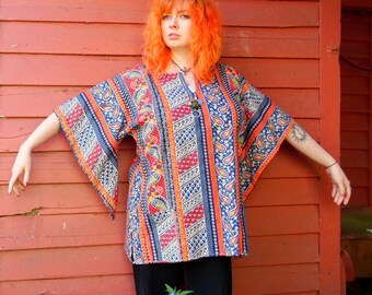 60s Angel Blouse - Etsy