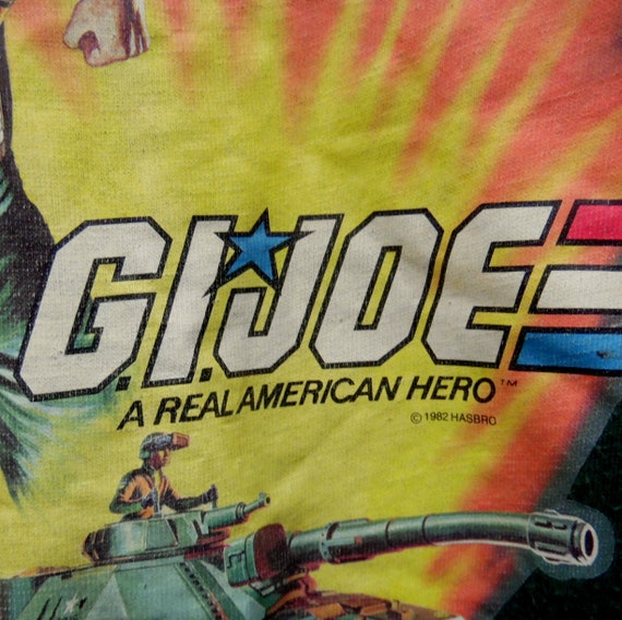 1989 Official Hasbro GI Joe Cartoon Kids T Shirt … - image 4