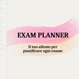 Exam Planner
