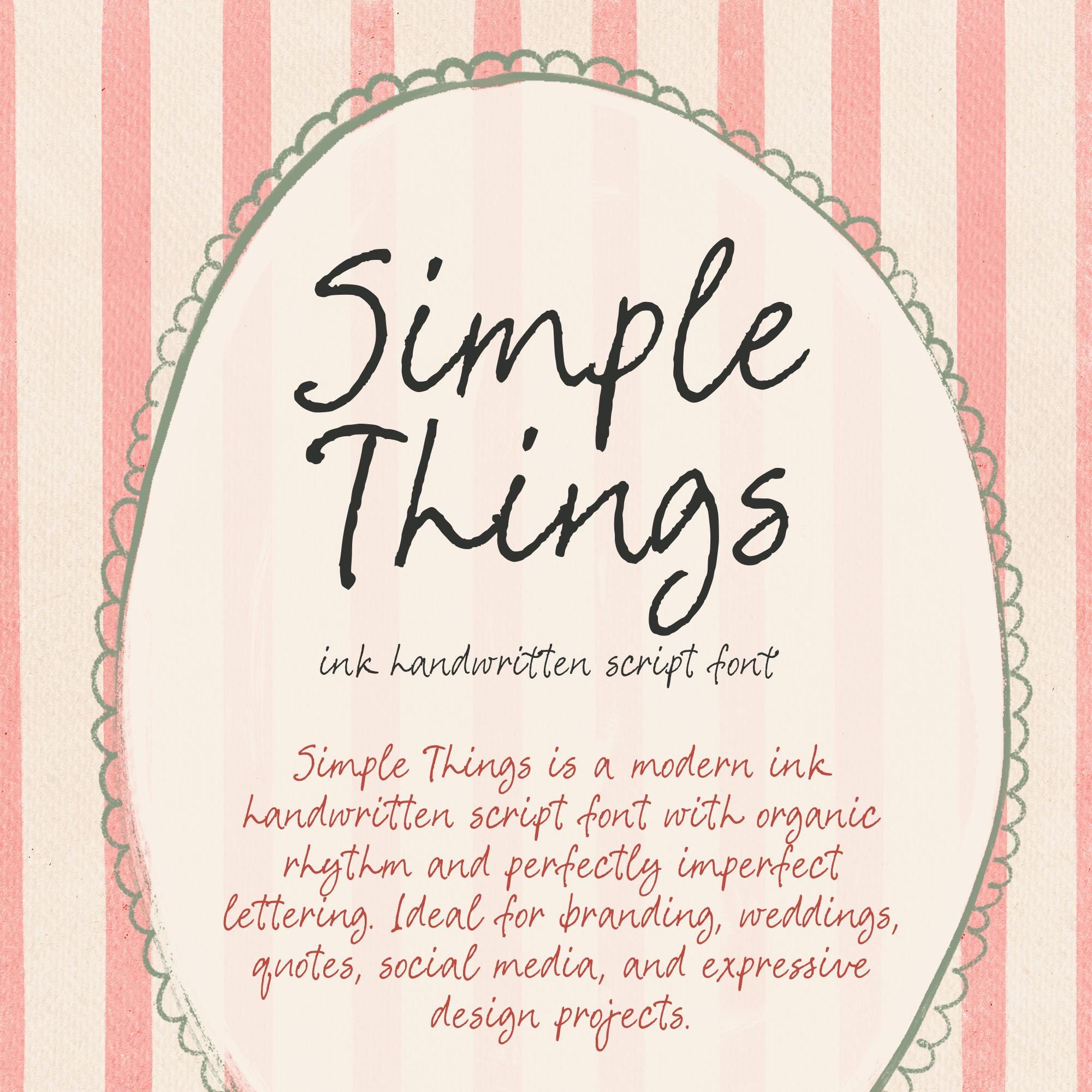 Pen Ink Handwriting Script Font: Handwritten Fonts Quirky Cursive ...
