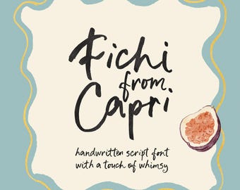 Whimsical Handwriting Script Font: Quirky Cursive handwritten fonts, Trendy Handwritten Calligraphy for Wedding Invitations & design