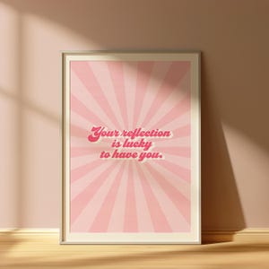 Inspirational Quote Print: Self Love Decor, Motivational Wall Art