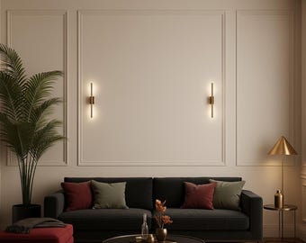Pre-Cut Wainscoting Kit, Peel and Stick Wall Molding, Frame Wall Moulding Panels, Accent Wall Trim