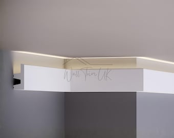 Luxury LED Crown Molding: Durable, Moisture-Resistant Ceiling Trim