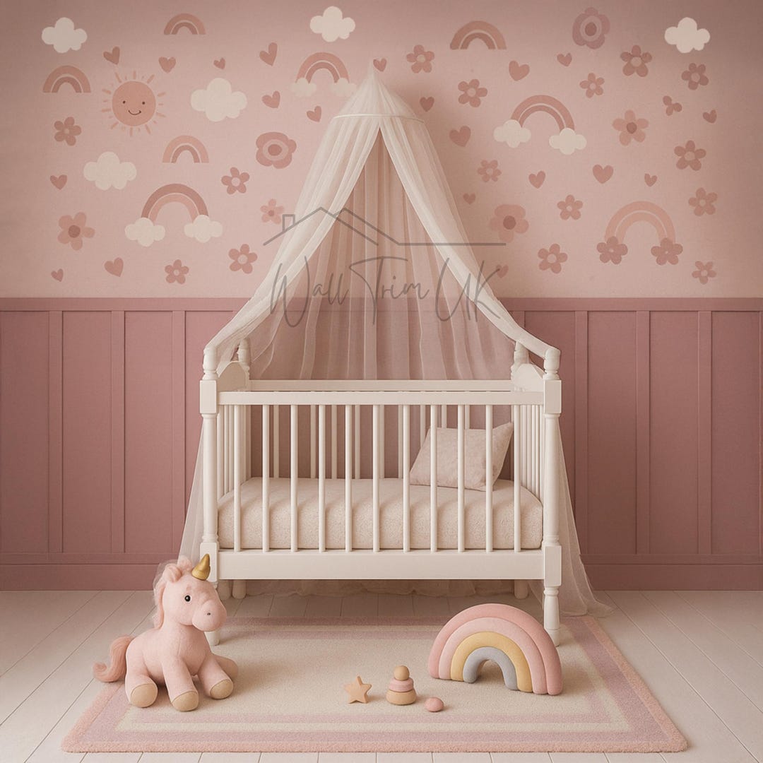 Pre-cut Board and Batten Kit: Paintable Half Wall Wainscoting - Etsy UK