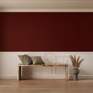 Lijst met lijstwerk - decoratieve lambrisering - voorgesneden muurlijst - accentmuurpanelen - muurafwerkingsset - decoratie muurlijst