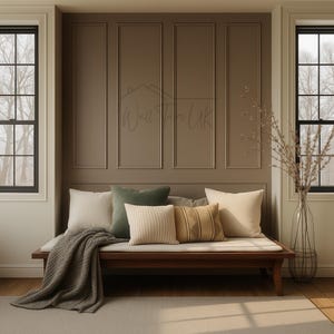 Wall Panelling Frame – Decorative Wall Panels – Wall Moulding Kit – Pre-Cut Wall Paneling Kits – Wainscoting Panels – Paneling Room Style