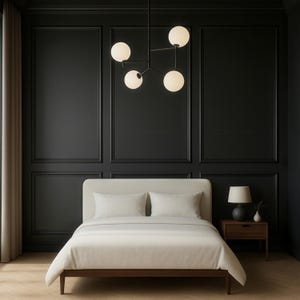 Peel and Stick Wall Molding – DIY Precut Wall Trim Kit – Easy Accent Wall Panels – Paintable Wainscoting Decor – Pre-cut Wall Moulding Kit