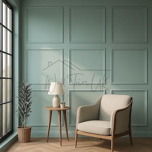 4cm Wall Paneling Kit – DIY Wainscoting Panels – Pre-Cut Frame Molding – Wall Trim for Accent Walls - Ready Assemble Decorative Wall Panels