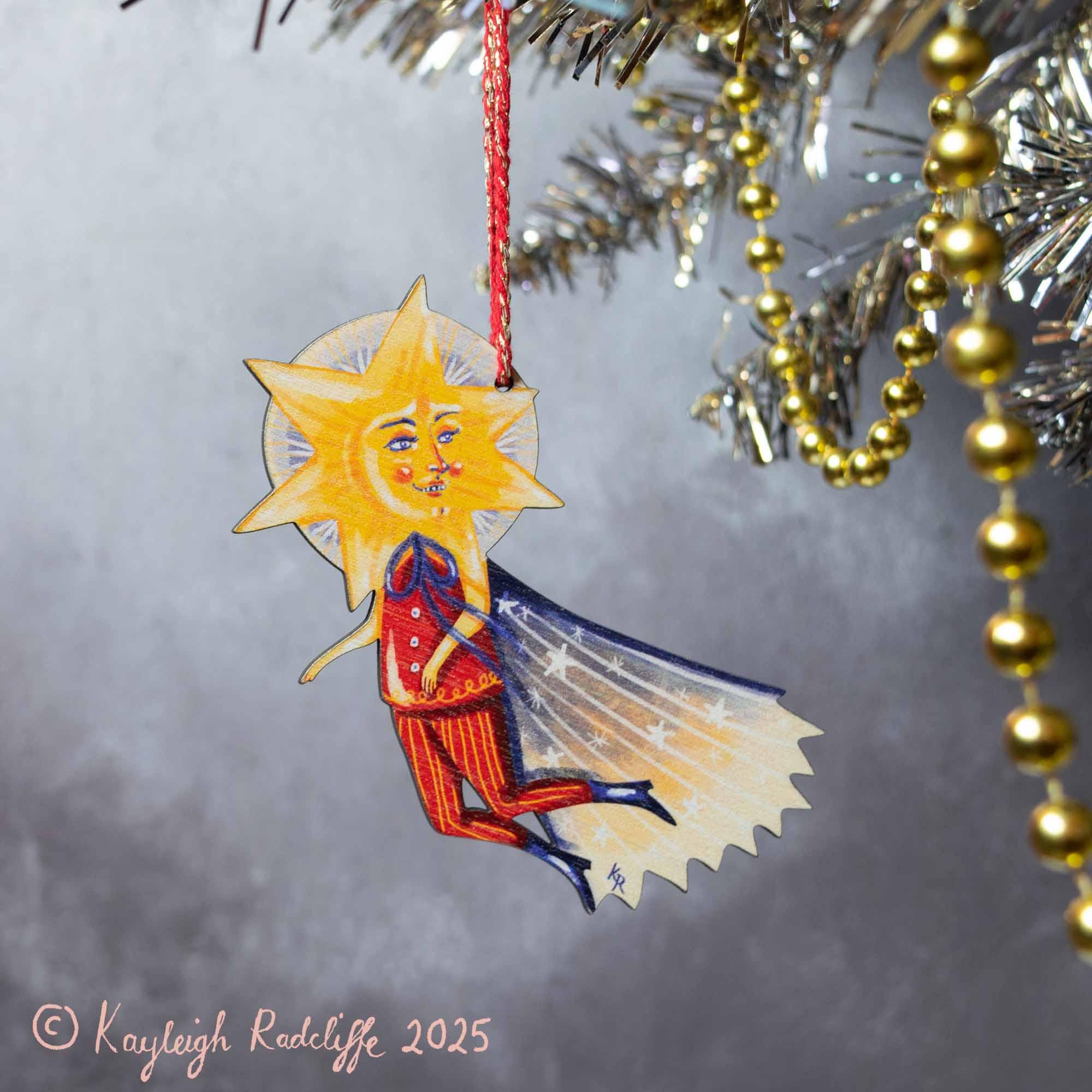 Shooting Star Ornament - Etsy