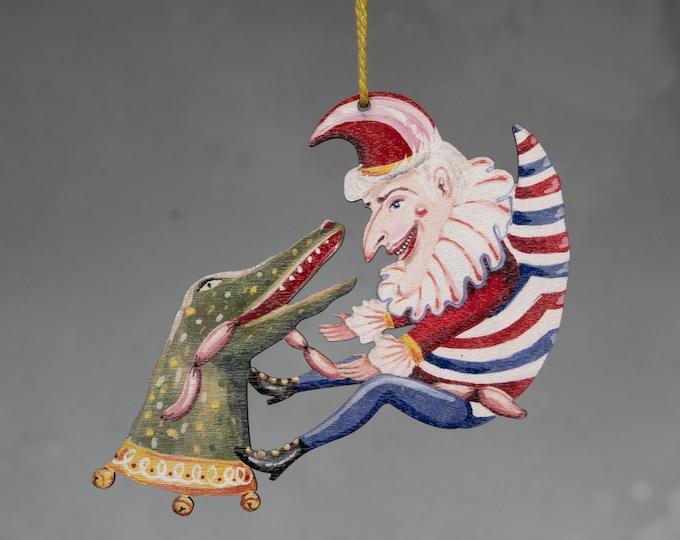 Gaël Miniature Punch and Judy Toss Game Dollhouse Miniature Child Table