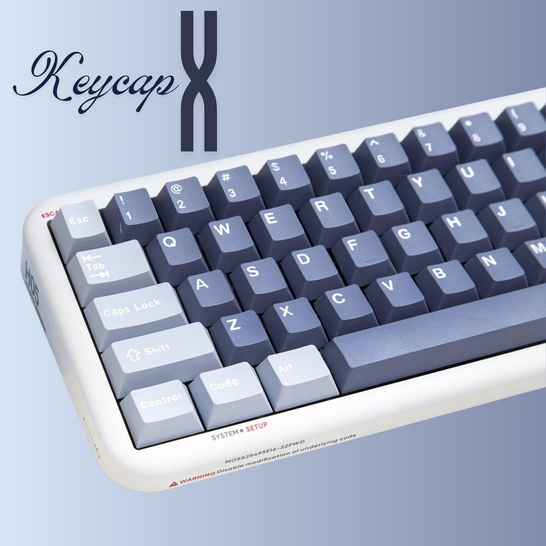 Blue Keycaps Set, 173 PBT Cherry Profile Keycaps, Keycaps for 60 to 108 ...