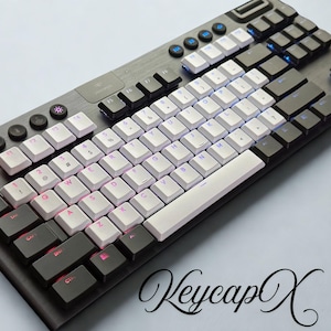 RGB Shine Through PBT Keycap Set with Numpad for Logitech G813 G915 G913 G815 Keyboards