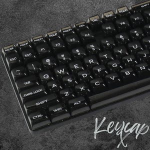 Crystal Transparent Keycap Set – 132 Keys, RGB Shine-Through, PC Material, MX Compatible, Gaming Layout, RGb Backlight Keycaps, Gamer Keycap