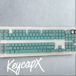 Green Backlit Keycap Set – Compatible with Logitech G915, G915 TKL, G815, G913, G813 Low-Profile
