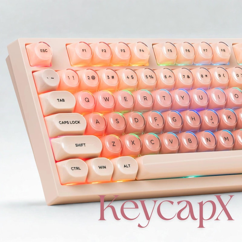 Pink Keycaps Uk Iso - Etsy UK