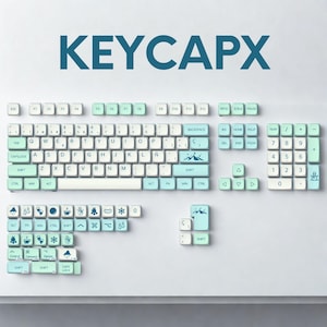 Spanish Keycap Set – 136 Keys, XDA Profile, ISO Alice Layout, PBT Dye-Sublimated