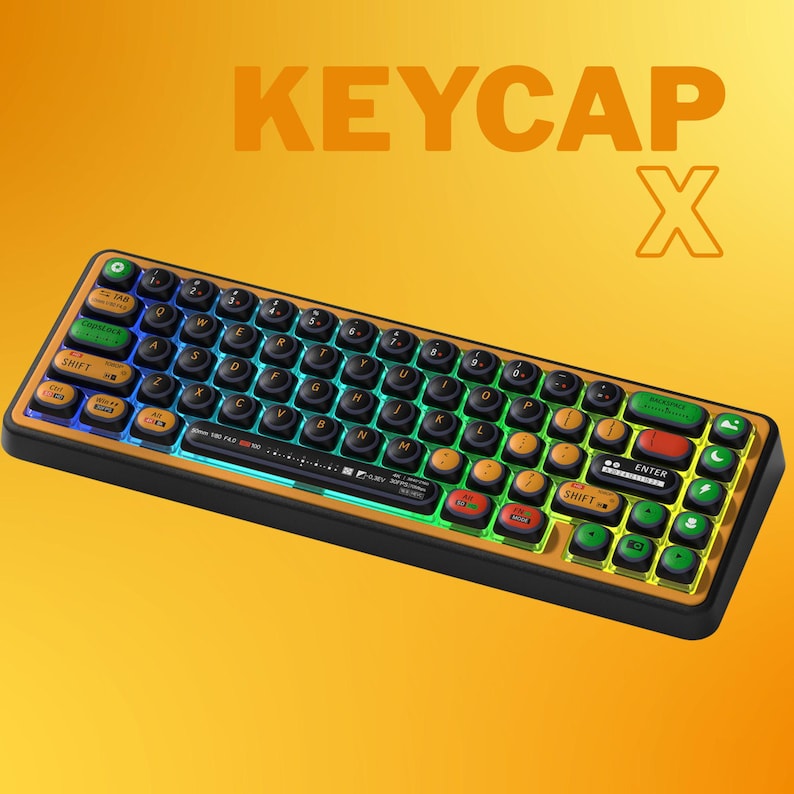 Black Camera Keycap Set: Rounded PBT for Mx Switches Fits 60/75%/TKL - Etsy