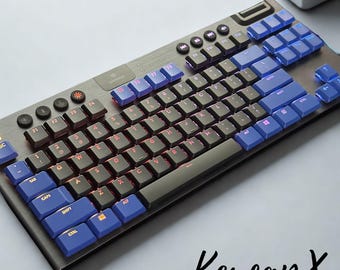 Full Keycap Set for G815 G913 G915 Logitech with Numpad RGB Shine Through PBT Keycap Set
