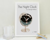 The Night Clock Art Print, Clock Print, George Nelson Print