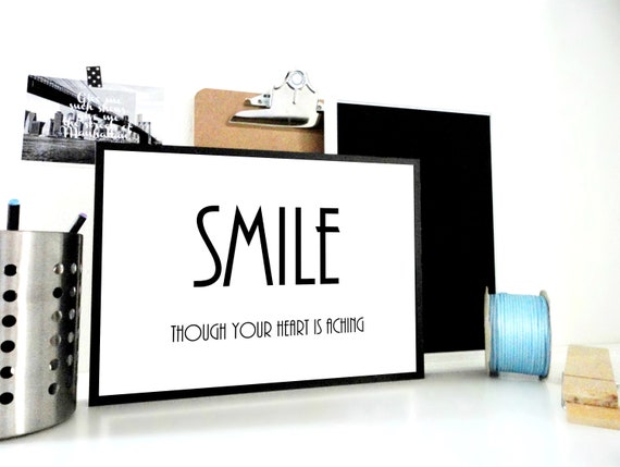 Smile Though Your Heart Is Aching Lyrics