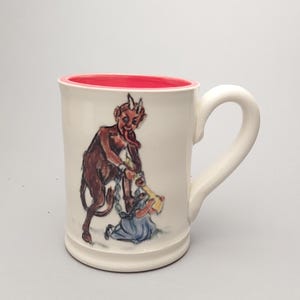 Krampus porcelain Mug