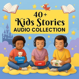 Más de 40 historias infantiles en audio para Tonnie, Yoto, Jookie, cajas de audio, historias para dormir, historias para niñas y niños.